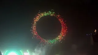 Texas Eclipse Festival 2024 Drone Show Full Pt1