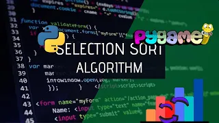 Selection Sort Python Pygame Sorting Algorithms Visualized