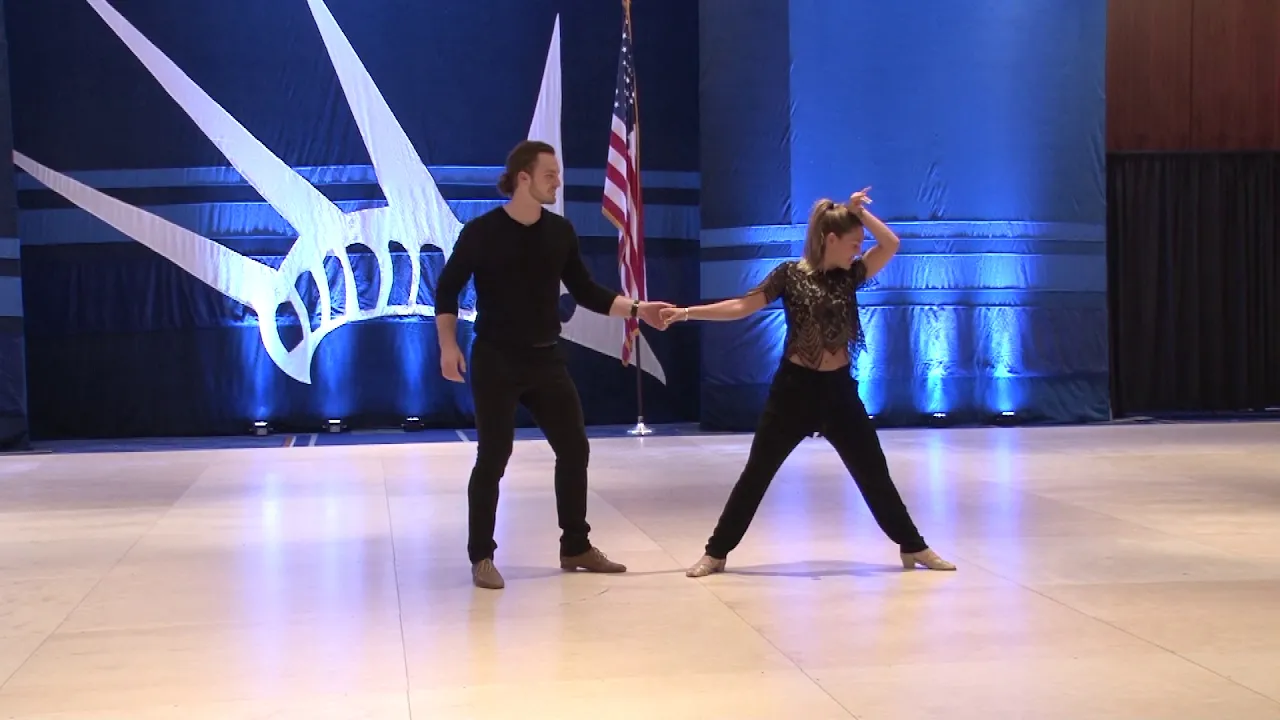 Liberty Swing 2018 All Star Strictly Swing Finals Dillon Luther & Lindsay Mistretta