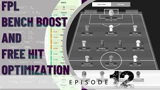 FPL Bench Boost and Free Hit Optimization FPL Optimization with Python