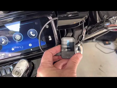 Download MP3 Using Sandisk with Harley Davidson Streetglide