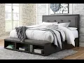 Hyndell Quenn Bed with Storage by Ashley B731 - SpeedyFurniture com