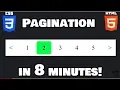 Learn CSS Pagination in 8 minutes