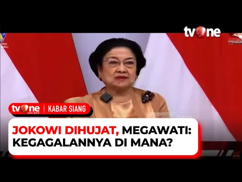 Suara Bergetar, Megawati Nangis Melihat Jokowi Dibully