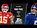 Download Lagu Kansas City Chiefs vs New York Giants 9/21/25 NFL Pick \u0026 Prediction | NFL Week 3