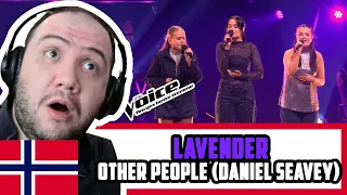  lavender other people daniel seavey knockout the voice norway 2025 paul reacts norge