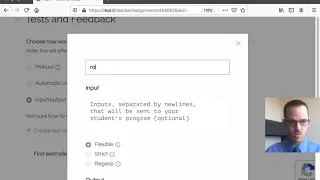 Autograded Input Output Assignments in repl it