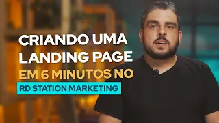 Como criar uma Landing Page em poucos cliques no RD Station Marketing [Passo a passo completo]