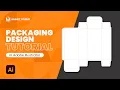 Packaging Design Tutorial in Adobe Illustrator 2024 How To Create Dieline Step by Step