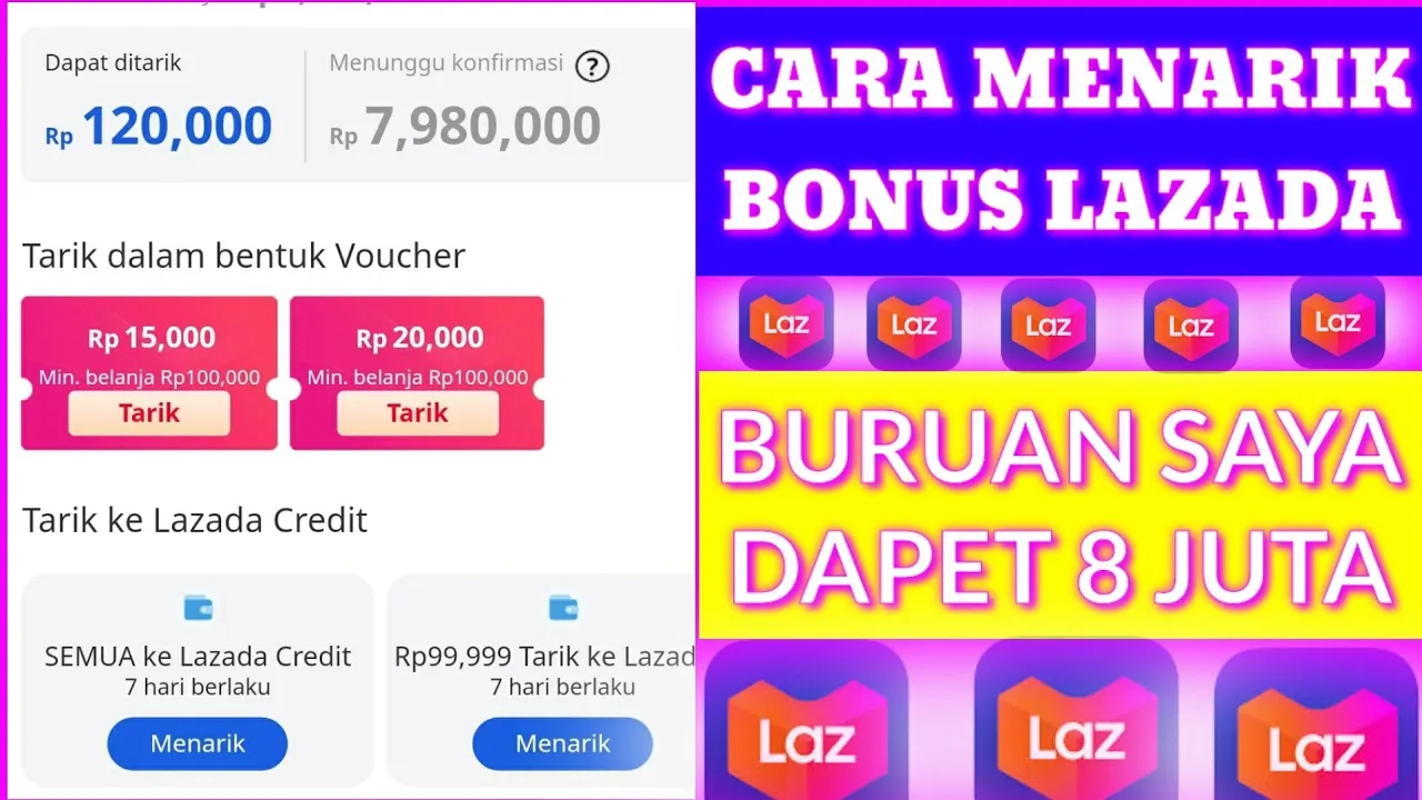 Cara menggunakan voucher diskon lazada
