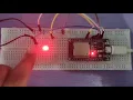 FINAL RESULT DIGITAL INPUT OUTPUT ESP32 ON ARDUINO IDE PROJECT