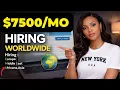 7 Remote Jobs No Experience Hiring Worldwide Hiring Africans