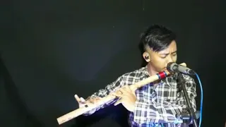 terhanyut dalam kemesraan cover suling