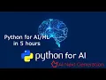 Python Full Course for MachineLearning DataScience