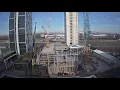 Download Lagu Time-lapse video of the construction of the EMA building in Amsterdam