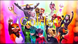 Golden K Pop Demon Hunters Miraculous Ladybug Amv 