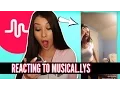 REACTING TO CRINGEY MUSICAL LYS
