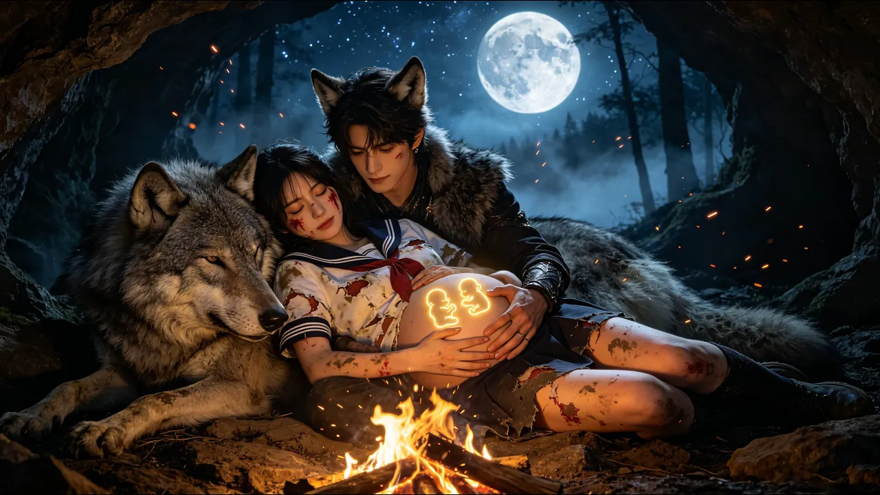 I spent a night with the Wolf King... 4 years later, I returned with twins—and he went wild over me! poster