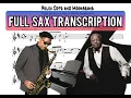 Lagu POLKA DOTS AND MOONBEAMS - Dexter Gordon - Full Sax Transcription
