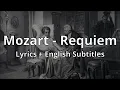Lagu Mozart - Requiem (with lyrics and English subtitles)