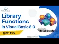 Library Functions in Visual Basic 6 0 Library Function Kya Hai