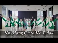 Ko Bilang Cinta Ka Tidak - line dance demo by The Ladies class