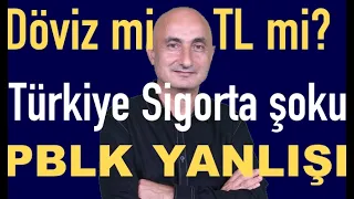 Döviz mi TL mi? | Türkiye Sigorta şoku | PBLK ve takas hakkı | Altın↑