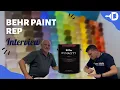 BEHR PAINT REP INTERVIEW Robbie Tells Us The Latest Greatest With Behr BEHR DYNASTY