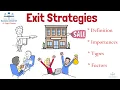 What are Exit Strategies Strategic Management From A Business Professor