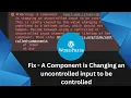 Fix - A component is changing an uncontrolled input to be controlled react WordPress Block
