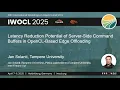 Latency Reduction Potential of Server-Side Command Buffers in OpenCL-Based Edge Offloading