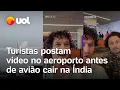 Download Lagu Avião cai na Índia: Turistas postaram vídeo no aeroporto antes de embarcarem em avião; veja vídeo