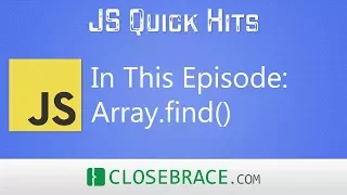 JS Quick Hits - Array find
