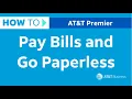How To Pay Bills and Go Paperless with Premier AT T Premier