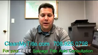 Can i register a car with a salvage title in illinois