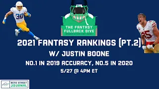 2021 Fantasy Football ADP Rankings Breakdown ft The Score s Justin Boone