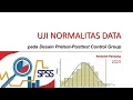 Download Lagu Uji Normalitas Data Desain Eksperimen Pretes-Postes Control Group