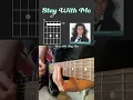 Download Lagu Stay With Me - Miki Matsubara| Guitar Cover (With Chords) | #shorts