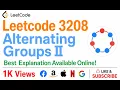 Leetcode 3208 Alternating Groups II