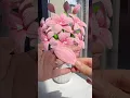 Handmade diy pipe cleaner lily flowers
