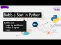 14 - Bubble sort in python Python Series Data Science Career trek