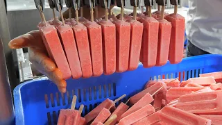 Popular Summer Desserts in Taiwan! Popsicle Factory, Watermelon Popsicles & Gelato Ice Cream