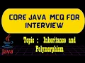 11 Java MCQs on Inheritance and Polymorphism