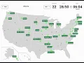Finding the US State Capitals on a Map