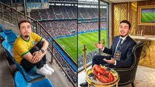 Ingresso mais Barato vs mais Caro da Copa do Mundo