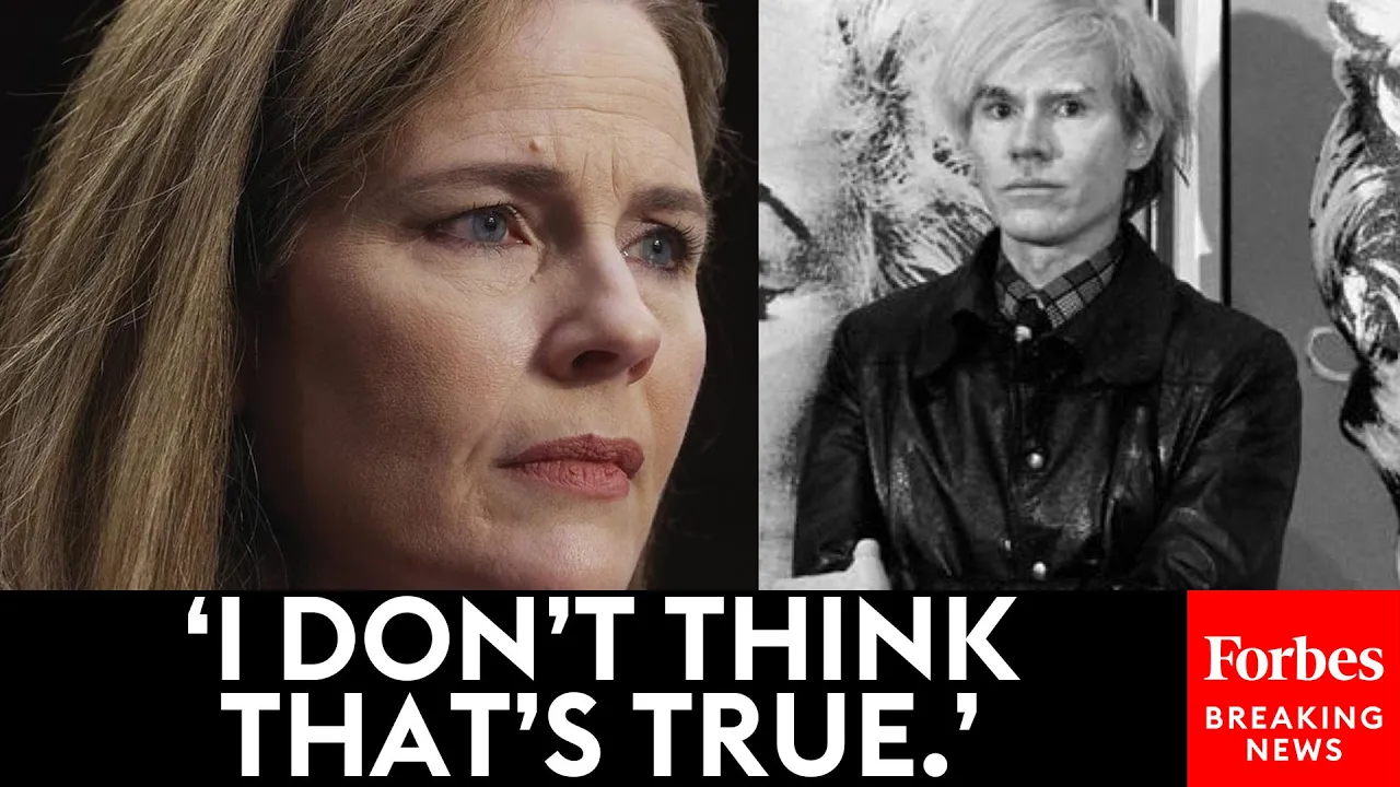 'I Don't Think That's True': Amy Coney Barrett Fires Back At Lawyer In Warhol Case