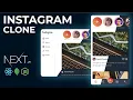 Build a Fullstack Instagram Clone with Next js