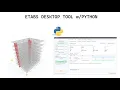 CSI ETABS API Tool with Python Quick Workflow Demo