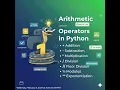 Python Full Course 2025-2026 in Hindi Lecture 41 Arithmetic Operators in Python