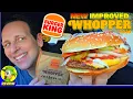 Burger King NEW Improved Whopper Review But Is It REALLY Peep THIS Out